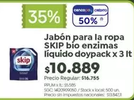 Skip - Jabón para la ropa bio enzimas líquido doypack
