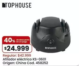 Origen - Afilador eléctrico KS-0601