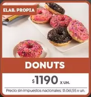 X$ - DONUTS