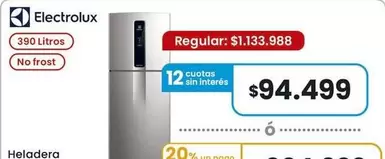 Electrolux - Heladera