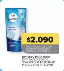 Carrefour - APRESTO PARA ROPA DOY PACK