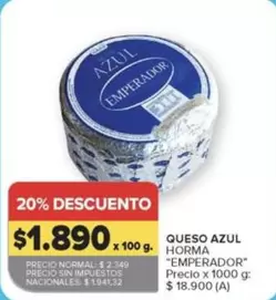 emperador - QUESO AZUL HORMA