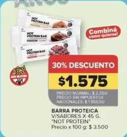 Not - BARRA PROTEICA