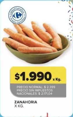 Carrefour - ZANAHORIA