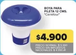 Carrefour - BOYA PARA PILETA 12 CMS.