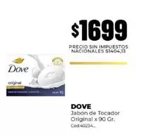 Dove - Jabón de Tocador Original
