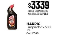 Harpic - Limpiador x 500 Ml. Cód:16540