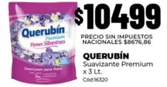 Querubin - Suavizante Premium x 3 Lt.