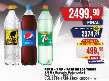 Paso de los Toros - PEPSI - 7 UP - PASO DE LOS TOROS