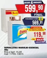 Marolio - SERVILLETAS