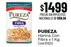 Pureza - Harina Con Fibra x 1 Kg. Cód:31523