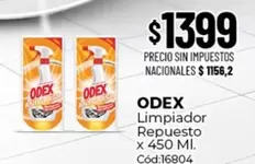 odex - Limpiador Repuesto