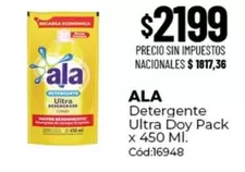 Ala - Detergente Ultra Doy Pack
