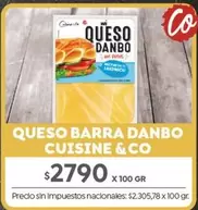 Cuisine - QUESO BARRA