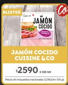 Cuisine - JAMÓN COCIDO