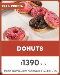 X$ - DONUTS