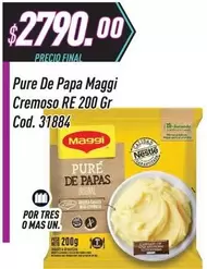 Maggi - Pure De Papa Cremoso RE 200 Gr Cod. 31884