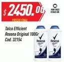 Rexona - Talco Efficient Cod. 32154