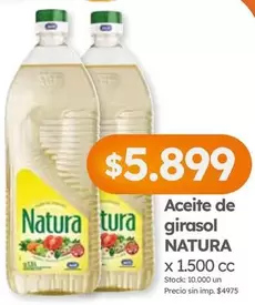 Natura - Aceite de girasol