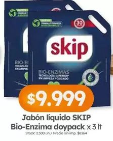 Skip - Jabón líquido Bio-Enzima doypack