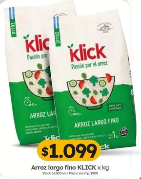 Klick - Arroz Largo Fino
