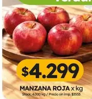 X$ - Manzana Roja