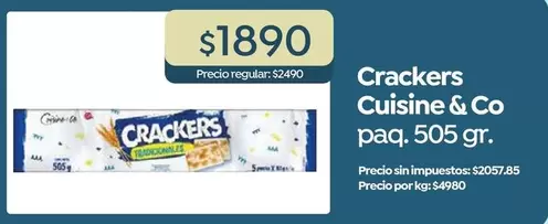 1890 - Crackers