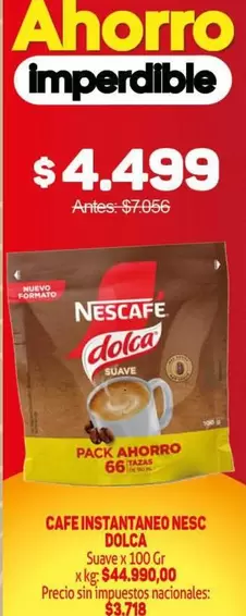Dolca - CAFE INSTANTANEO