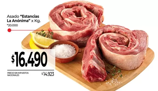 X$ - Asado