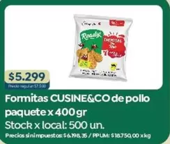 Formitas -  CUSINE&CO de pollo