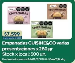 X$ - Empanadas