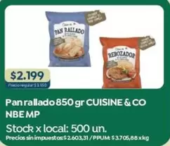 Cuisine - Pan rallado