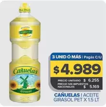 Cañuelas - Aceite Girasol 