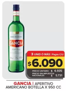 Gancia - Aperitivo Americano 