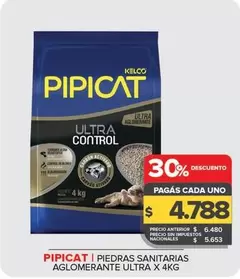 Pipicat - Piedras Sanitarias Aglomerante Ultra
