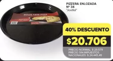 PIZZERA ENLOZADA N° 34