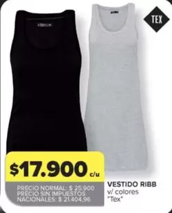 VESTIDO RIBB