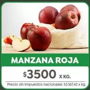 X$ - Manzana Roja