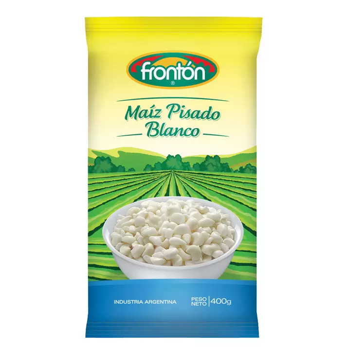 MAIZ PISADO BLANCO FRONTON BOLSA 400GR