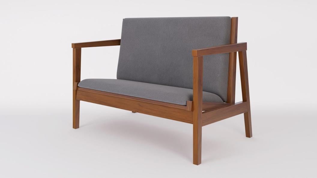 Sillón Inmacol 2 cuerpos Escandinavo