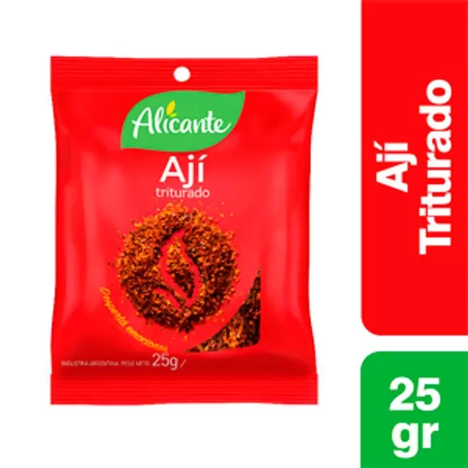 AJI TRITURADO ALICANTE N.INT 25