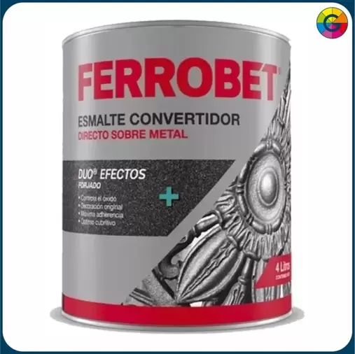 Esmalte Antióxido Ferrobet Duo – Aluminio