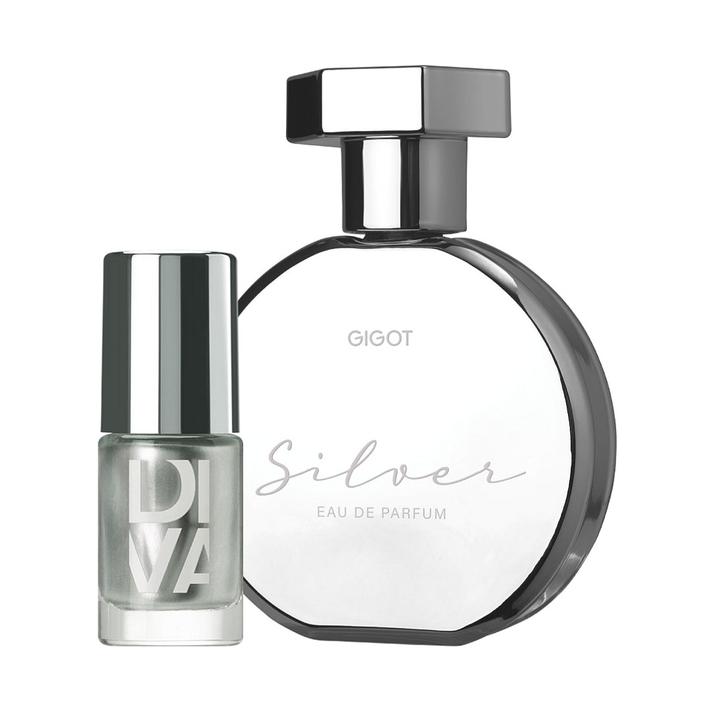 EAU DE PARFUM + ESMALTE SILVER DE REGALO