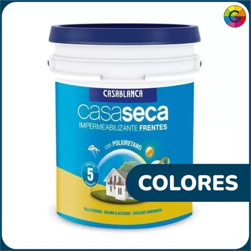CasaSeca Impermeabilizante frentes – COLORES con poliuretano