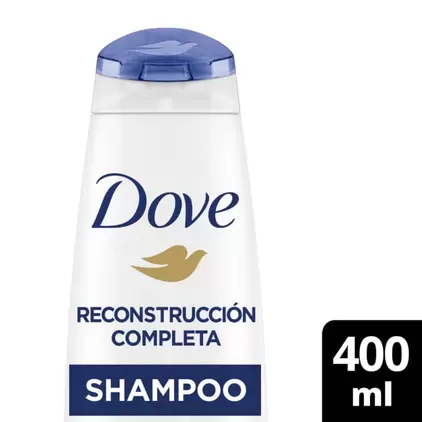 Shampoo Dove reconstrucción completa 400 cc.