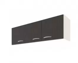 Alacena Delos 140 3Ptas Dl624 Blanco/wengue Brt