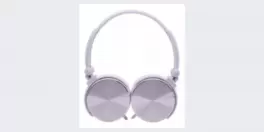 Auricular Noblex Hp107Wsp Blanco Y Gris Microf. Incorp. Para Manos Libres Close Type