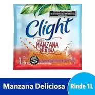 jugo e/polvo manzana deliciosa clight    7 gr