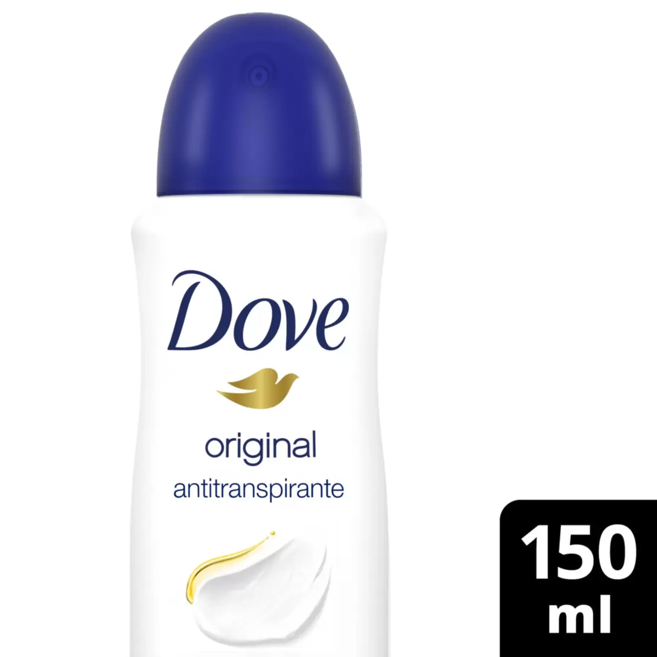 Antitranspirante en aerosol Dove original 150 cc.