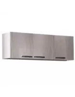 ALACENA ACAPULCO GRIS/BLANCA 120 CM
